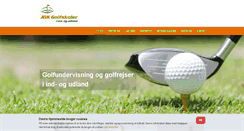 Desktop Screenshot of jokgolf.dk